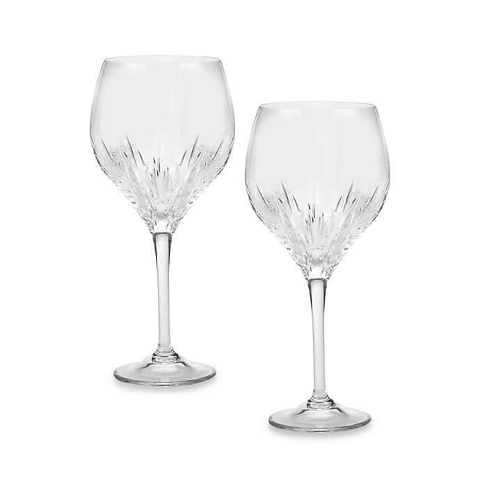 slide 1 of 1, Vera Wang Wedgwood Duchesse Goblets, 2 ct