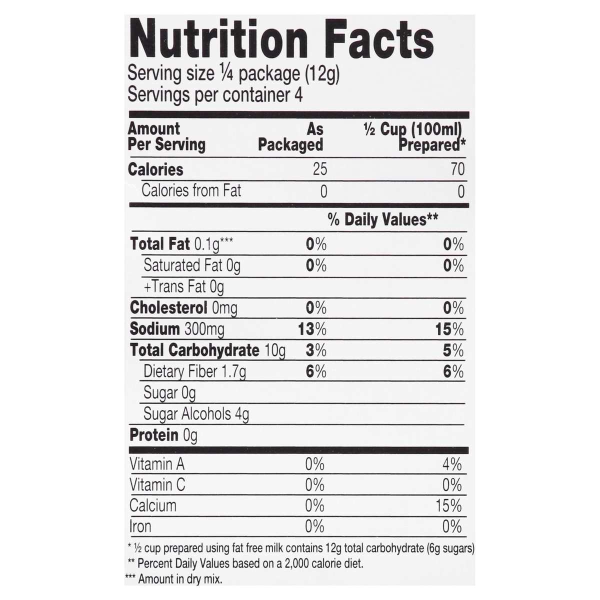 slide 4 of 13, Simply Delish Natural Vanilla Instant Pudding 48 gr, 1.7 oz