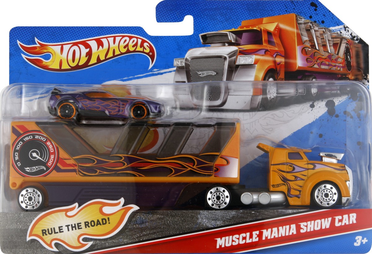 slide 1 of 2, Hot Wheels Truckin' Transporters 1 ea, 1 ct