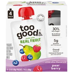 Too Good Kids Pouch 3.5Oz Pear Berry 4C