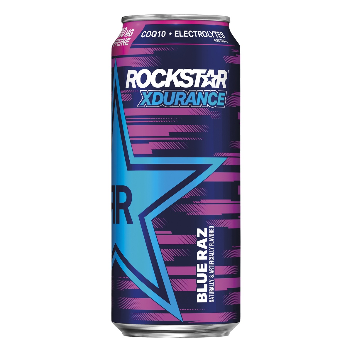 slide 1 of 5, Rockstar Energy Rockstar Xdurance Blue Raz Energy Drink, 16 fl oz