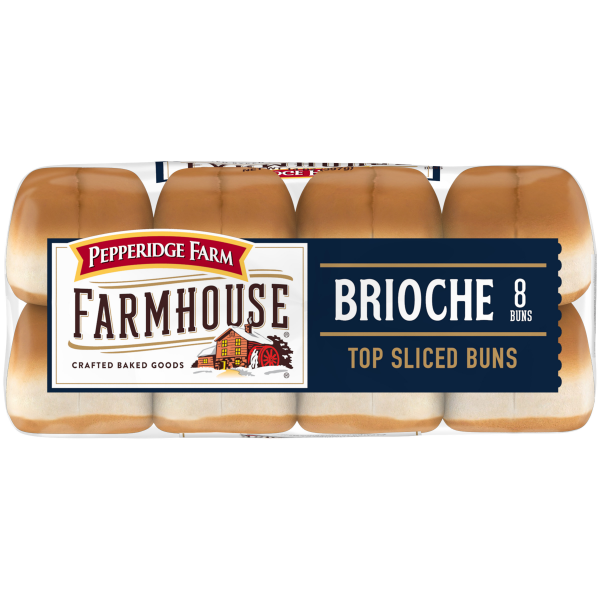 slide 19 of 29, Pepperidge Farm Farmhouse Brioche Hot Dog Buns, 14 Oz Bag, 8 ct