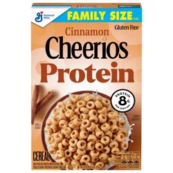 Cheerios Protein Gluten Free Cinnamon Breakfast Cereal - 15oz