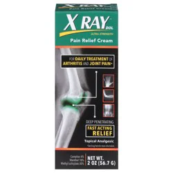 X Ray DOL Ultra Strength Fast Acting Pain Relief Cream 2 oz