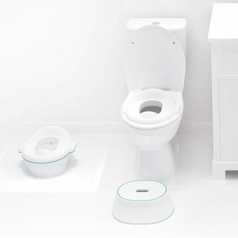 slide 3 of 9, Fridababy Grow-With-Me Potty for Potty Training - Transforms from Potty to Toilet Topper + Step Stool, 1 ct