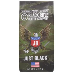 Black Rifle Ground Medium Just Black Coffee 12 oz