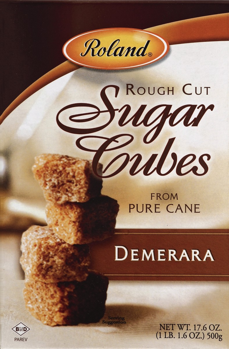 slide 4 of 4, Roland Rough Cut Sugar Cubes , 17.6 oz