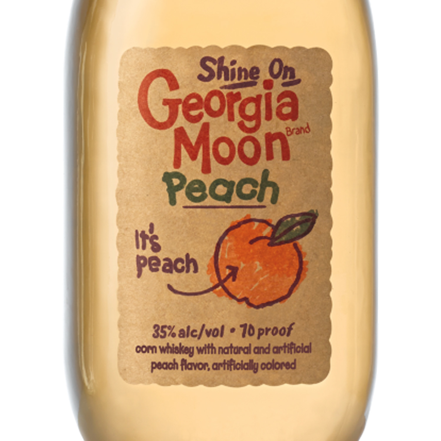 slide 2 of 2, Georgia Moon Peach Whiskey, 750 ml
