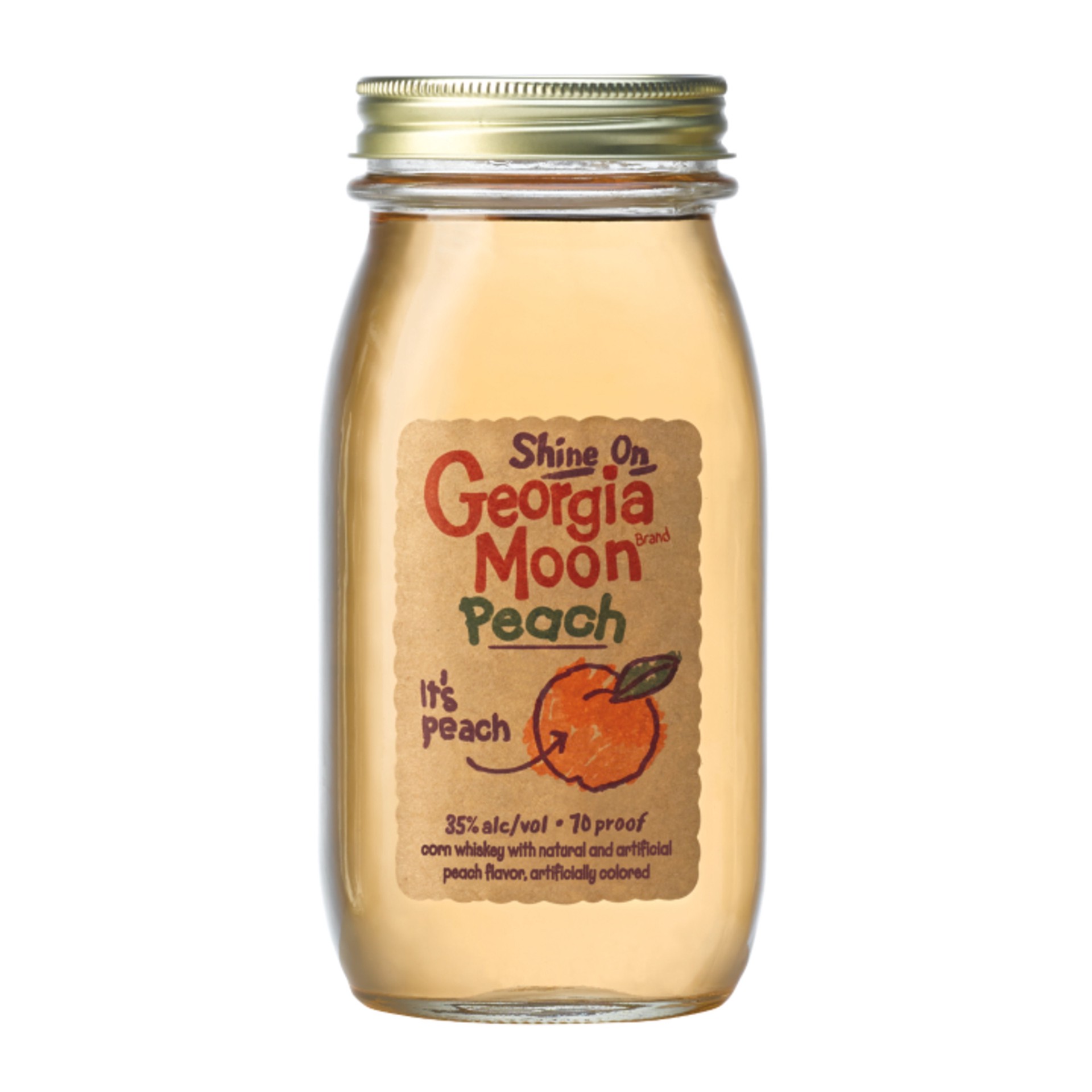 slide 1 of 2, Georgia Moon Peach Whiskey, 750 ml