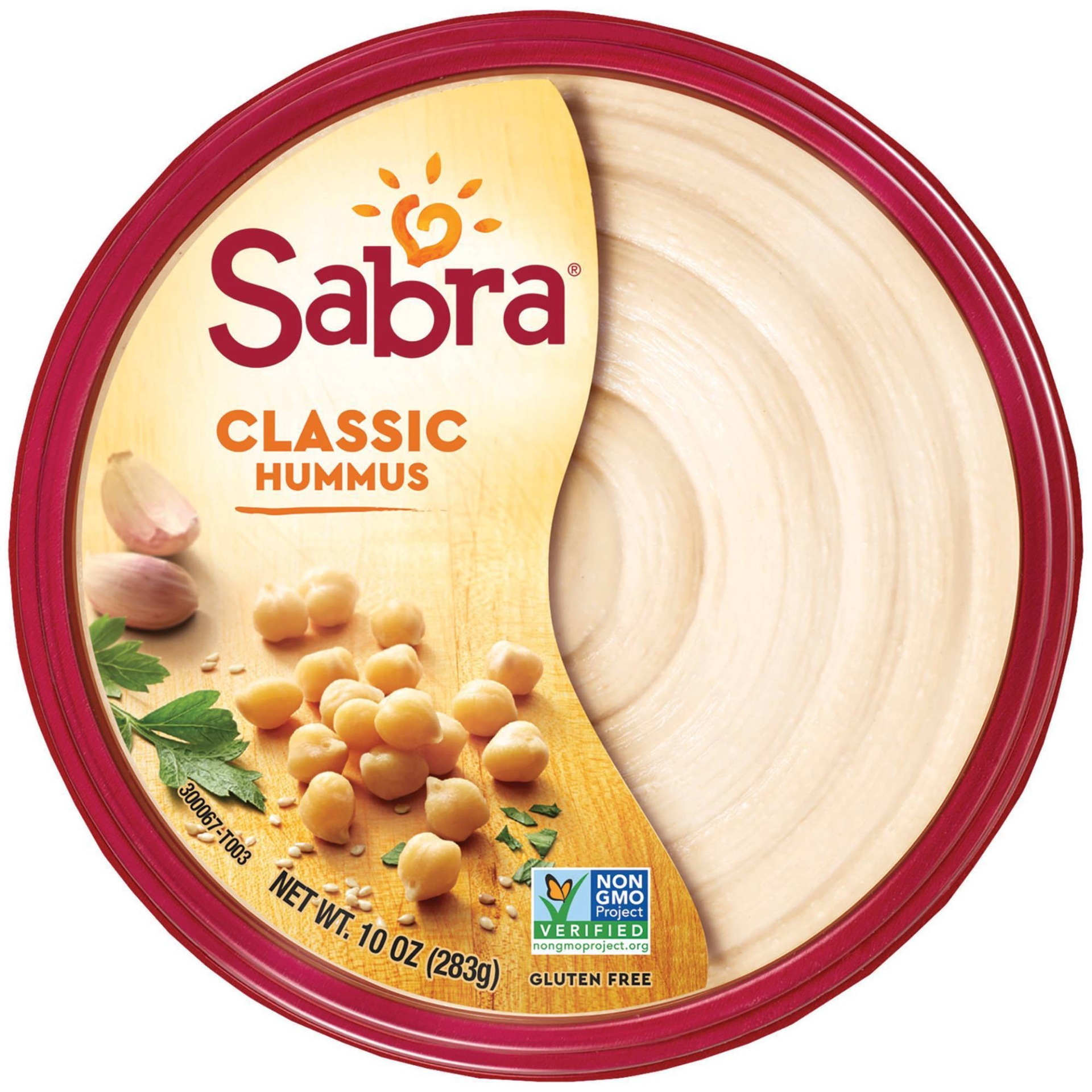 slide 1 of 6, Sabra Classic Hummus, 10 oz