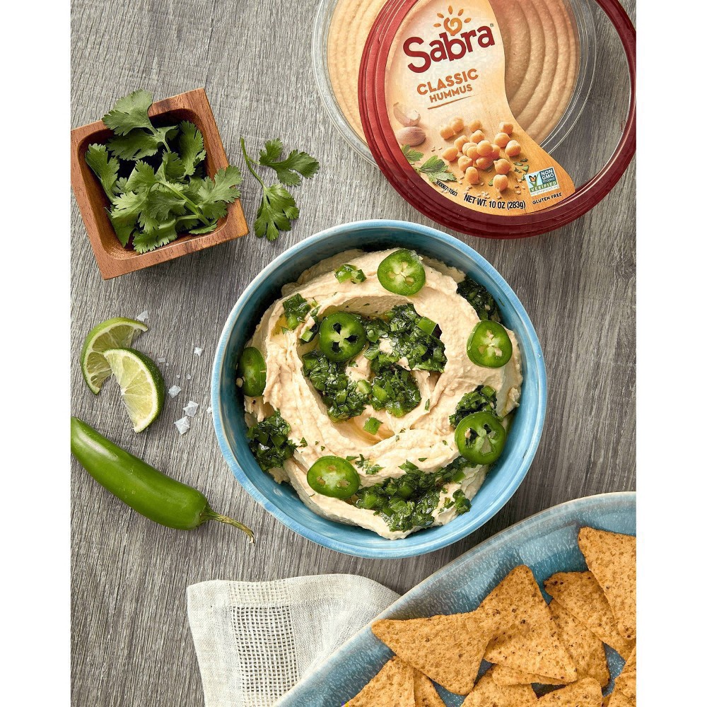 slide 48 of 90, Sabra Classic Hummus - 10oz, 10 oz