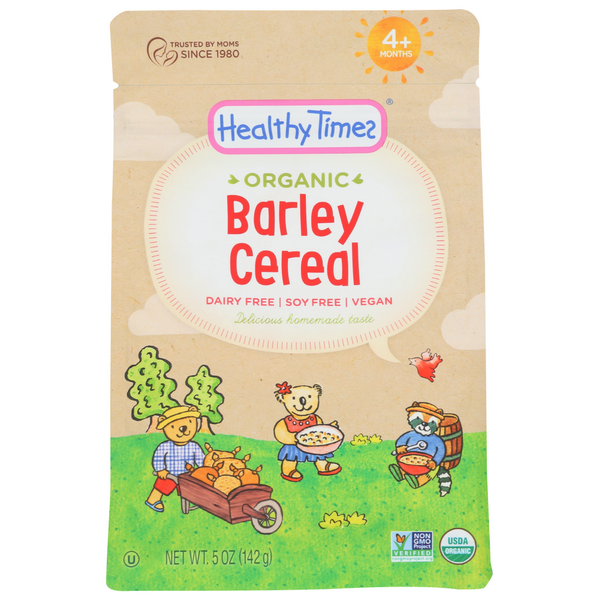slide 1 of 1, Healthy Times Organic Barley Cereal, 5 oz