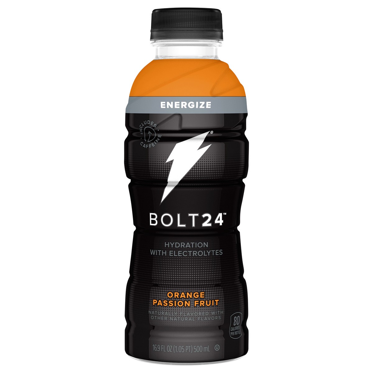 slide 7 of 7, Bolt24 Energize Orange Passion Fruit Hydration Drink - 16.9 fl oz, 16.9 fl oz