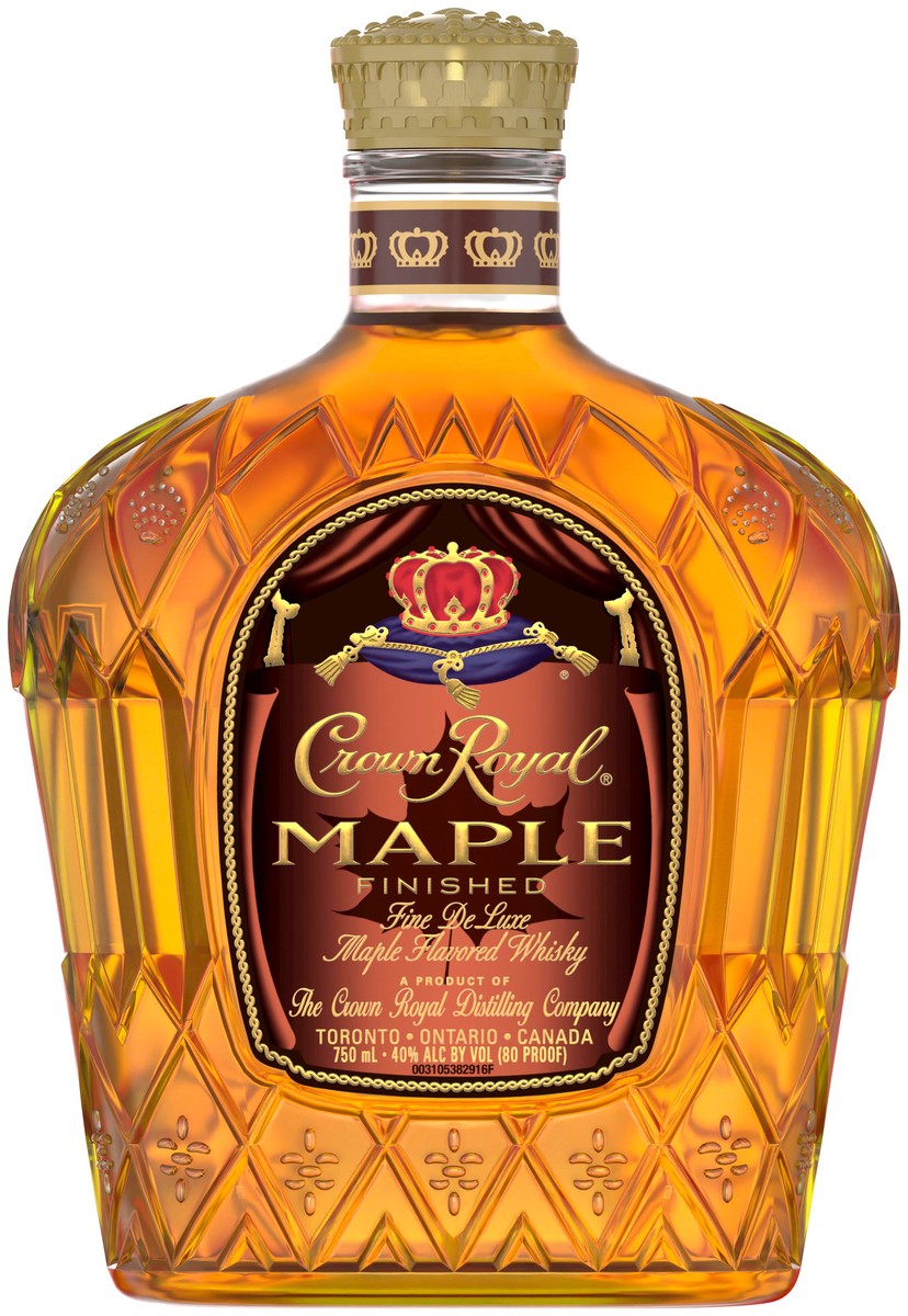 slide 1 of 3, Crown Royal Maple Whiskey, 750 ml