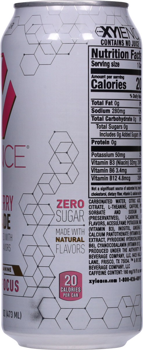 slide 8 of 9, XYIENCE Strawberry Lemonade Energy Drink 16 fl oz, 16 fl oz