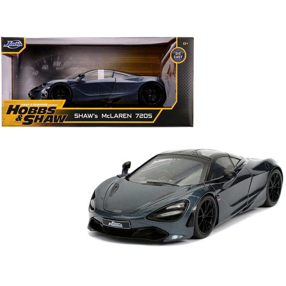 slide 1 of 1, Jada 30754 Shaws McLaren 720S RHD Right Hand Drive Metallic Gray Fast & Furious Presents Hobb, 1 ct