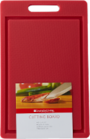 slide 1 of 1, Everyday Living Cutting Board - Red, 9.5 in x 15.5 in