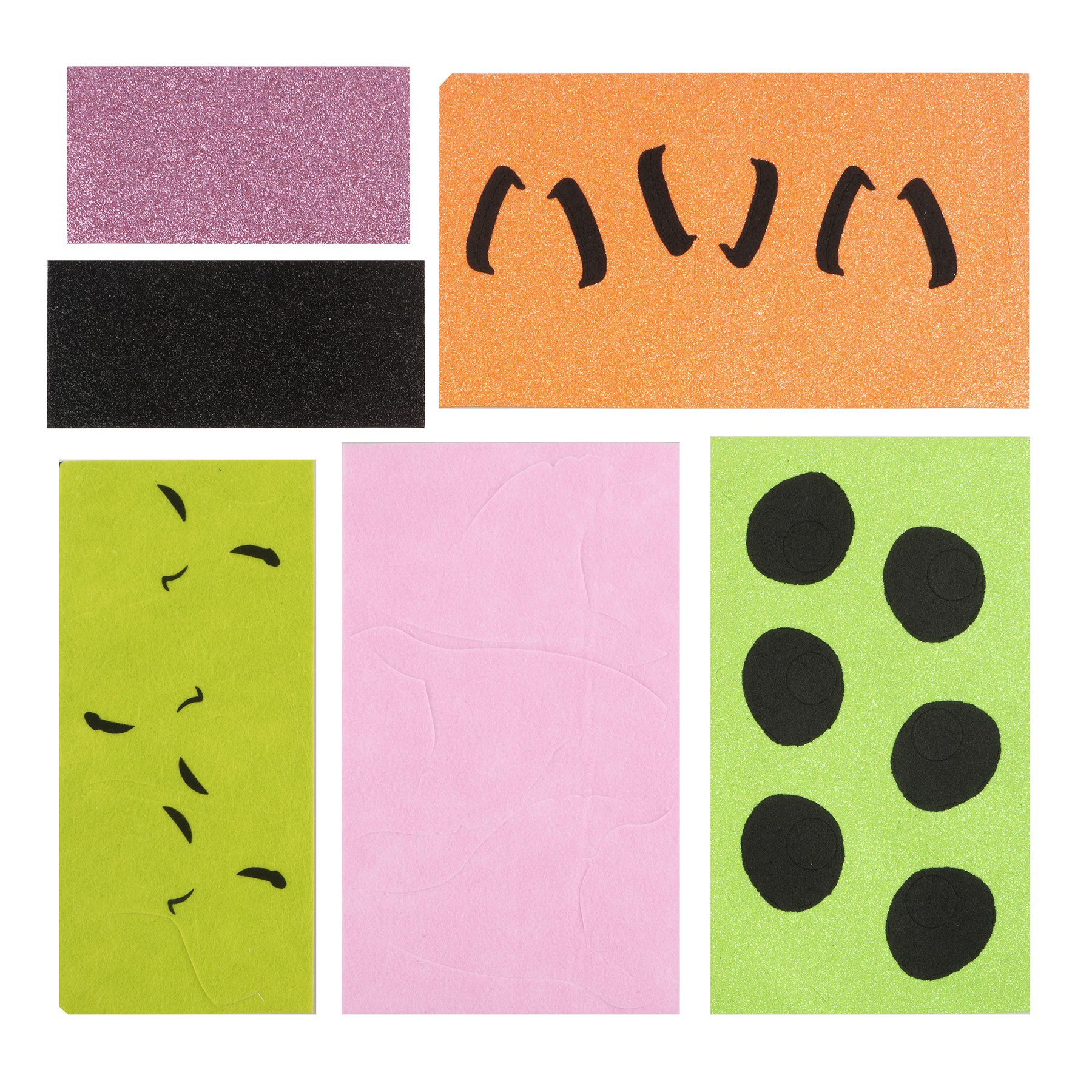 slide 2 of 2, Halloween Felt Mask Craft Platter By Creatology, 11.25 in x 8 in x 1.2 in