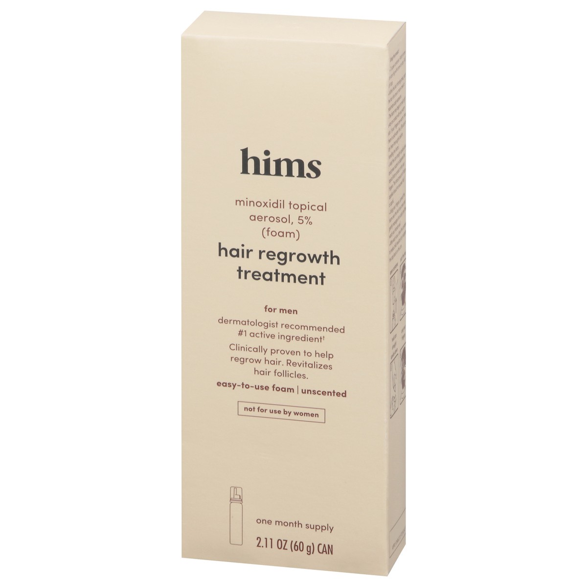 slide 7 of 9, Hims Unscented Hair Regrowth Treatment for Men 2.11 oz, 2.11 oz