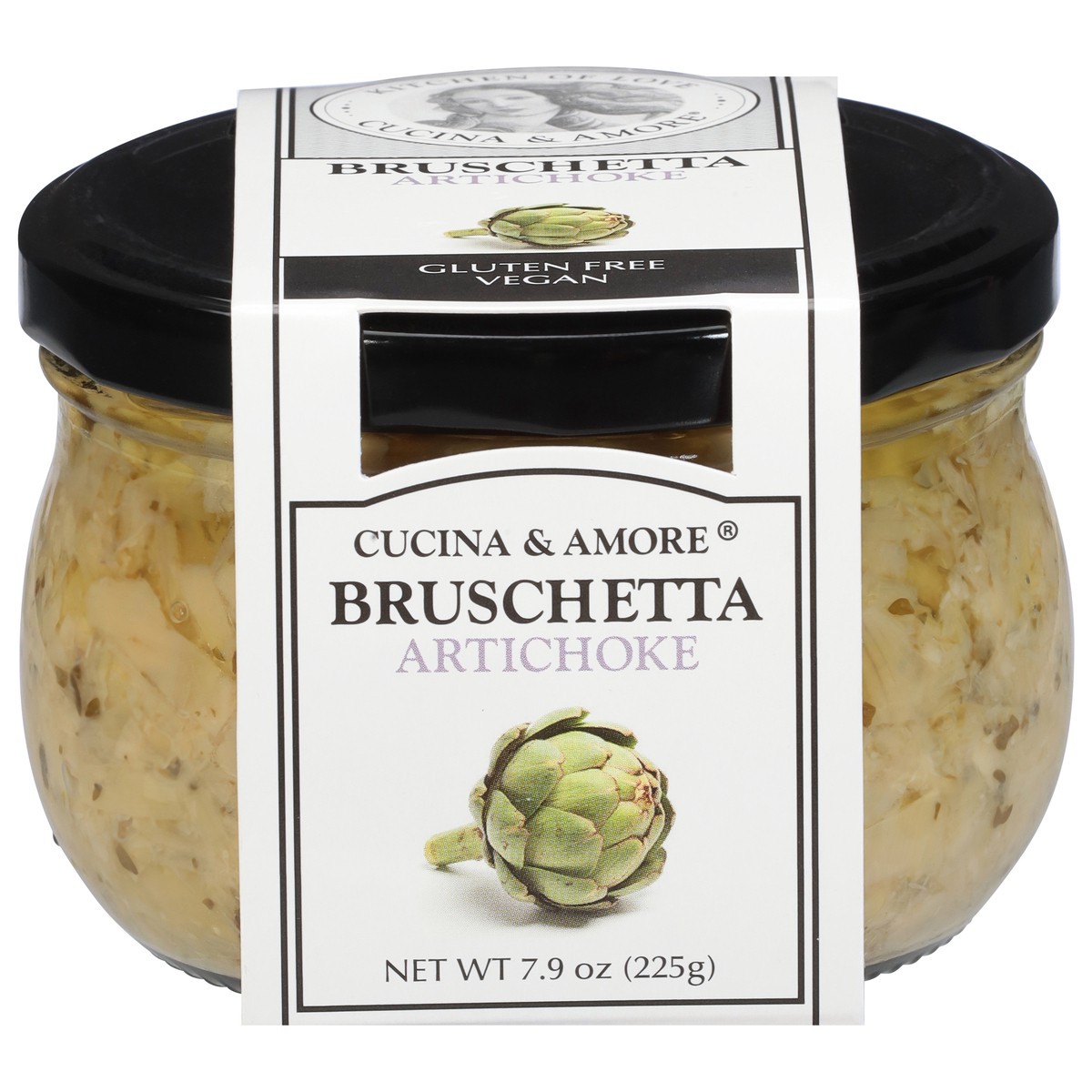 slide 1 of 1, Cucina & Amore Artichoke Bruschetta 7.9 oz, 7.9 oz