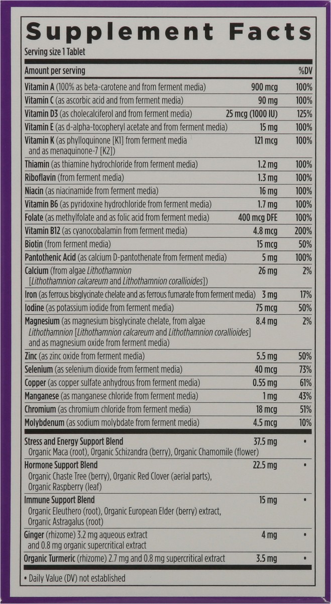 slide 7 of 9, New Chapter One Daily Every Woman's Multivitamin, 48 ct