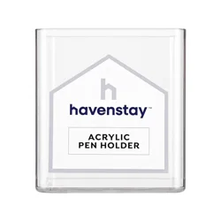Havenstay Acrylic Pen Holder, 1 Count