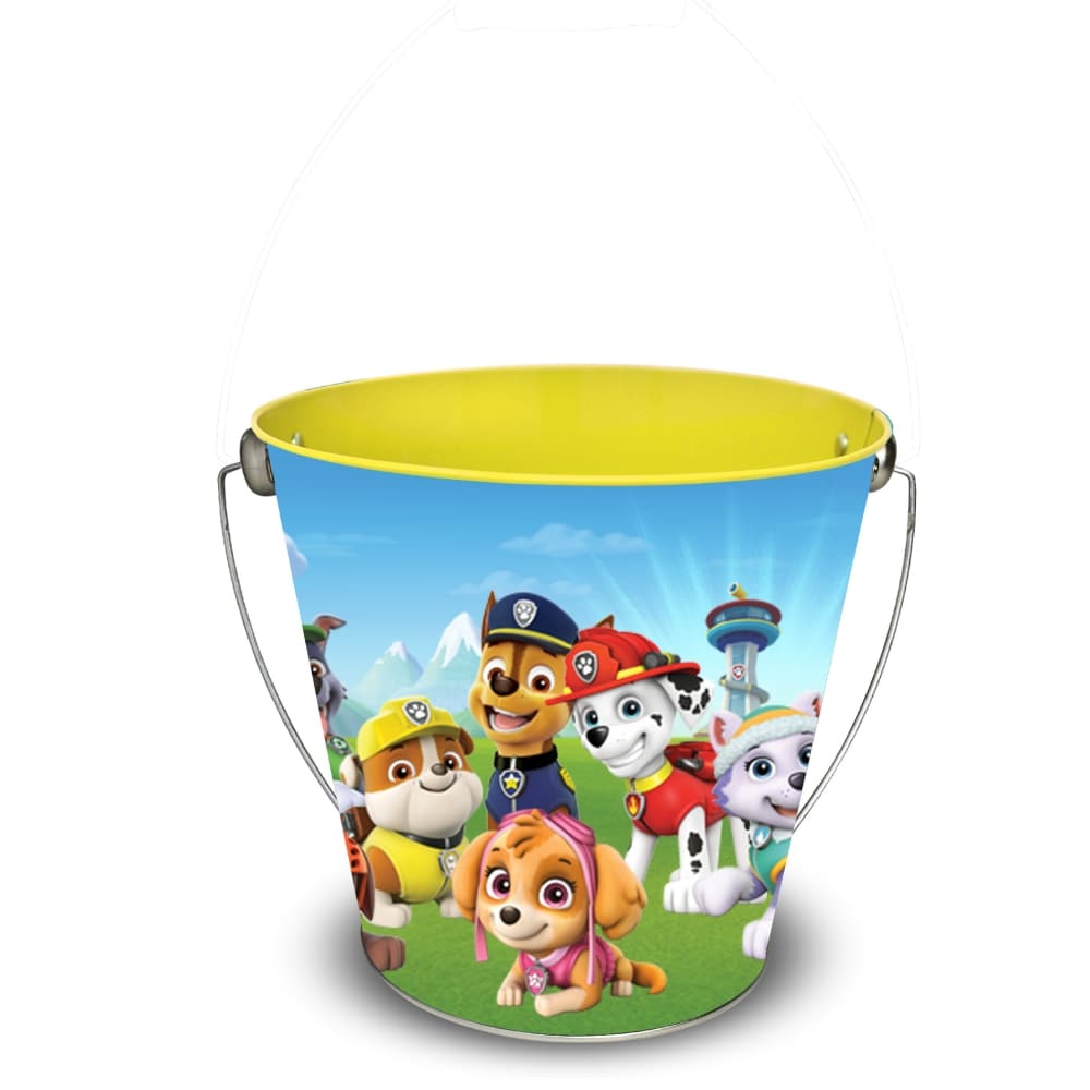 slide 1 of 1, Pti Group Paw Patrol Round Tin Buckets, 2 ct