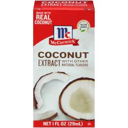 McCormick Coconut Extract With Other Natural Flavors, 1.0 fl oz