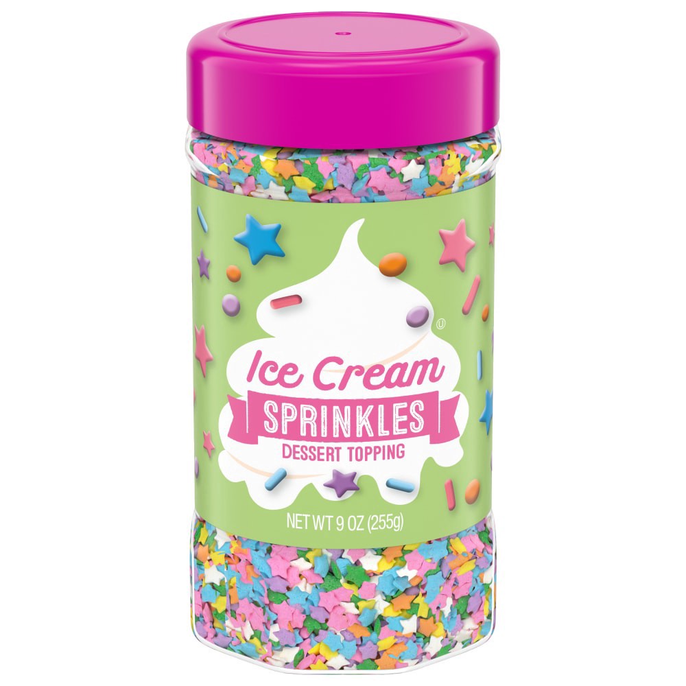 slide 4 of 5, Kroger Unicorn Ice Cream Sprinkles, 9 oz