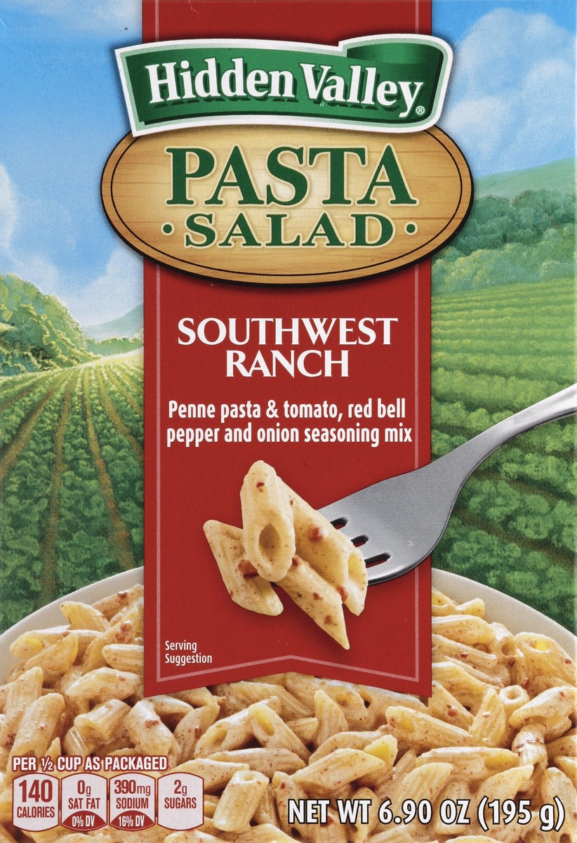 slide 4 of 4, Hidden Valley Southwest Ranch Pasta Salad, 6.9 oz