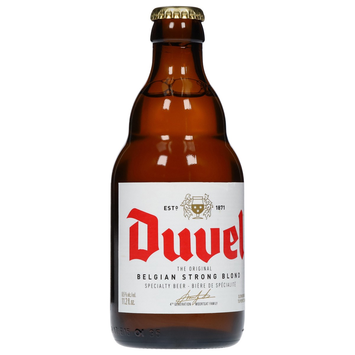 slide 2 of 11, Duvel Strong Blonde Belgian Beer 11.2 fl oz, 11.2 fl oz