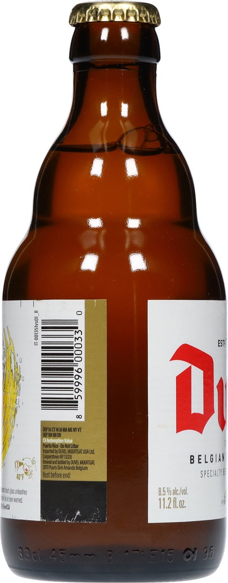 slide 5 of 11, Duvel Strong Blonde Belgian Beer 11.2 fl oz, 11.2 fl oz