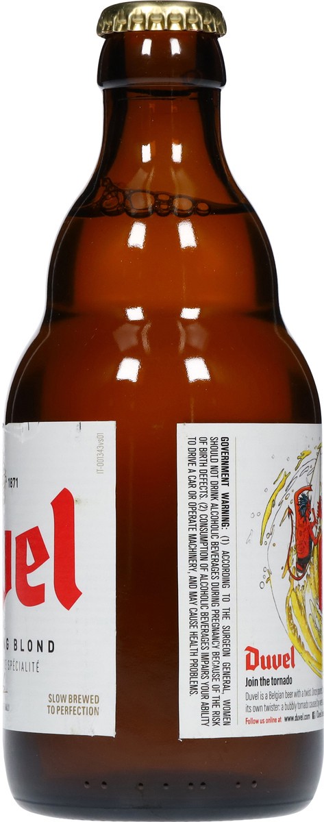 slide 11 of 11, Duvel Strong Blonde Belgian Beer 11.2 fl oz, 11.2 fl oz