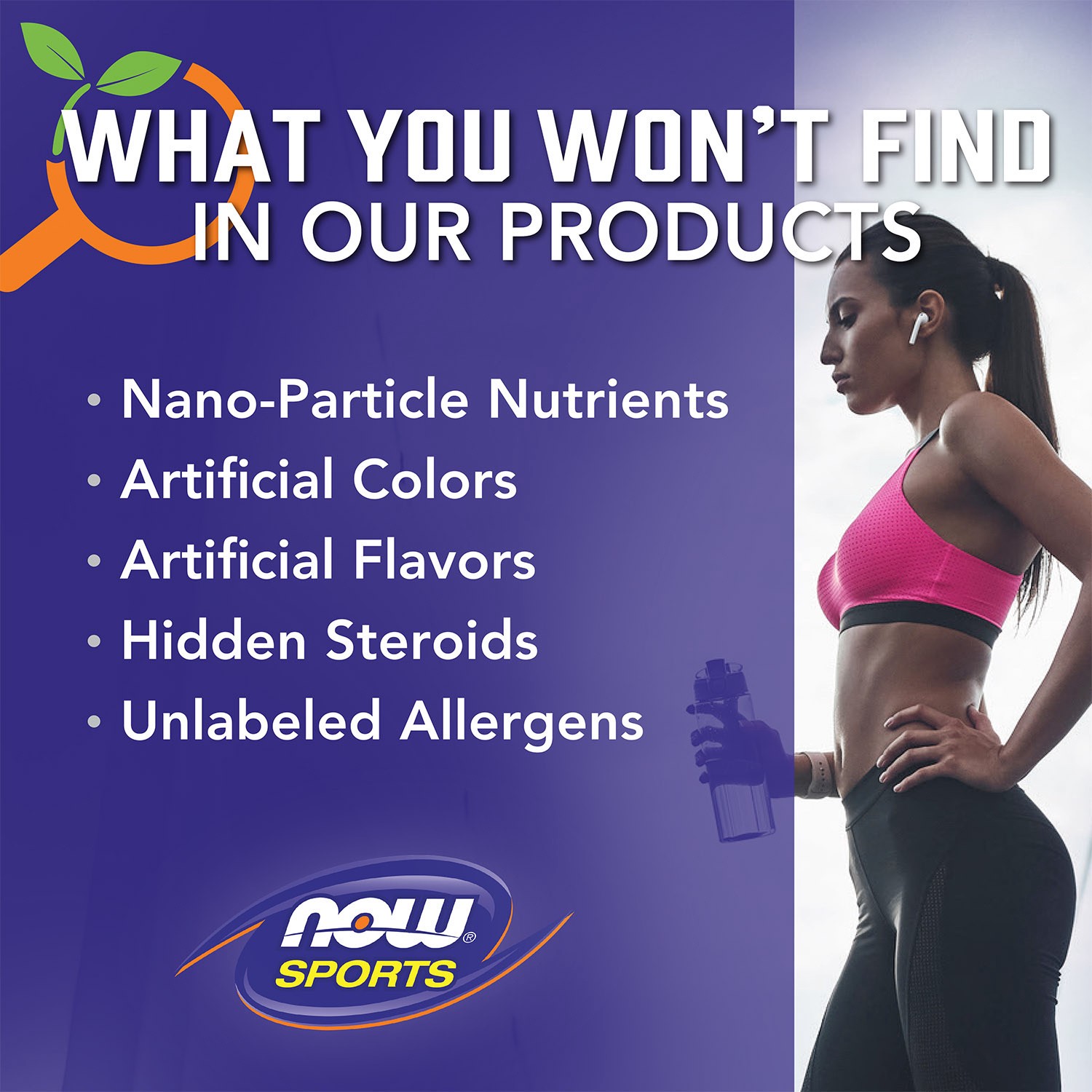 slide 2 of 5, NOW Sports BCAA Blast Powder, Natural Raspberry Flavor - 600 Grams, 600 gram