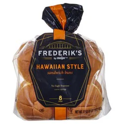 Frederik's By Meijer Hawaiian Sandwich Buns 8 ct/17 oz