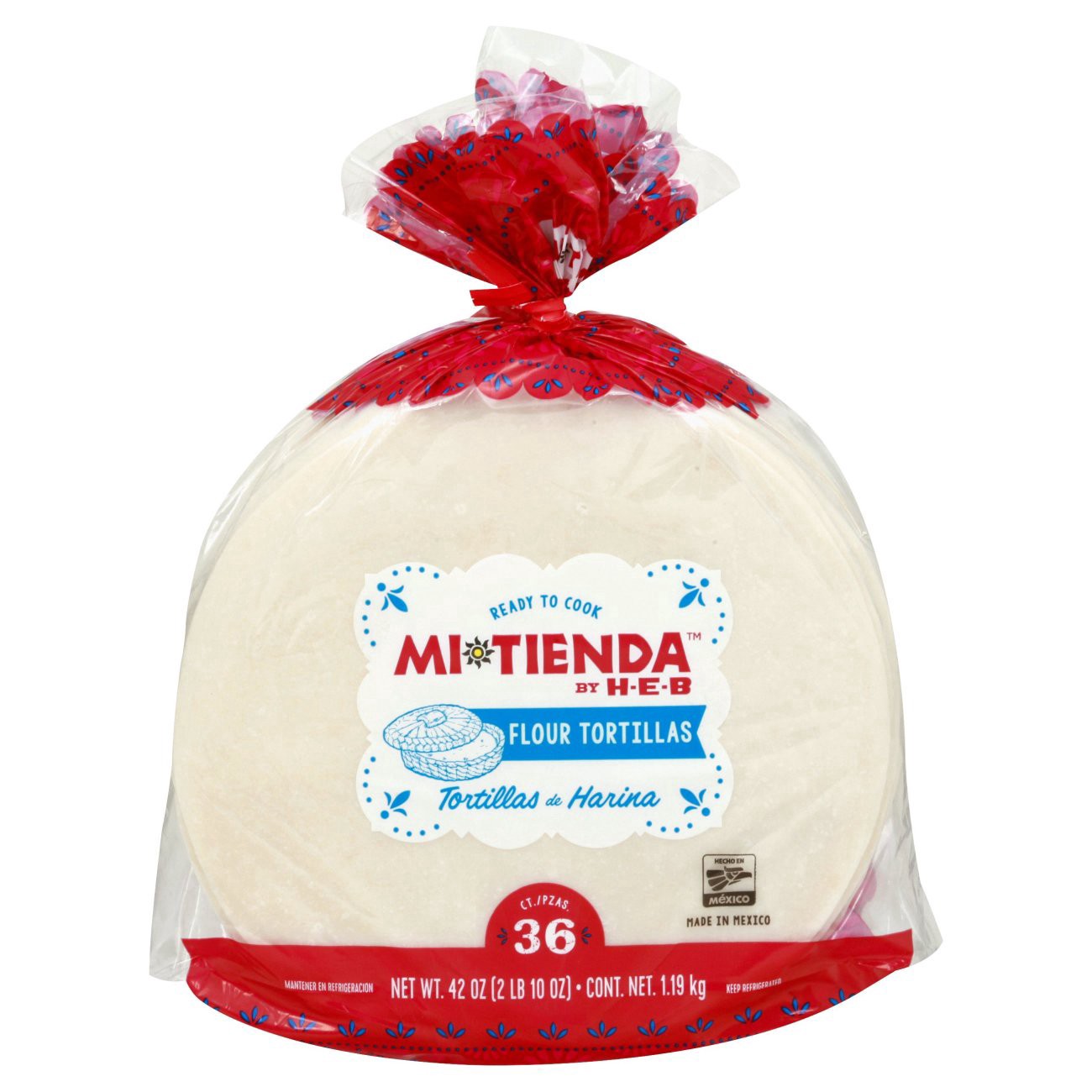 slide 1 of 1, Mi Tienda Ready To Cook Flour Tortillas, 36 ct