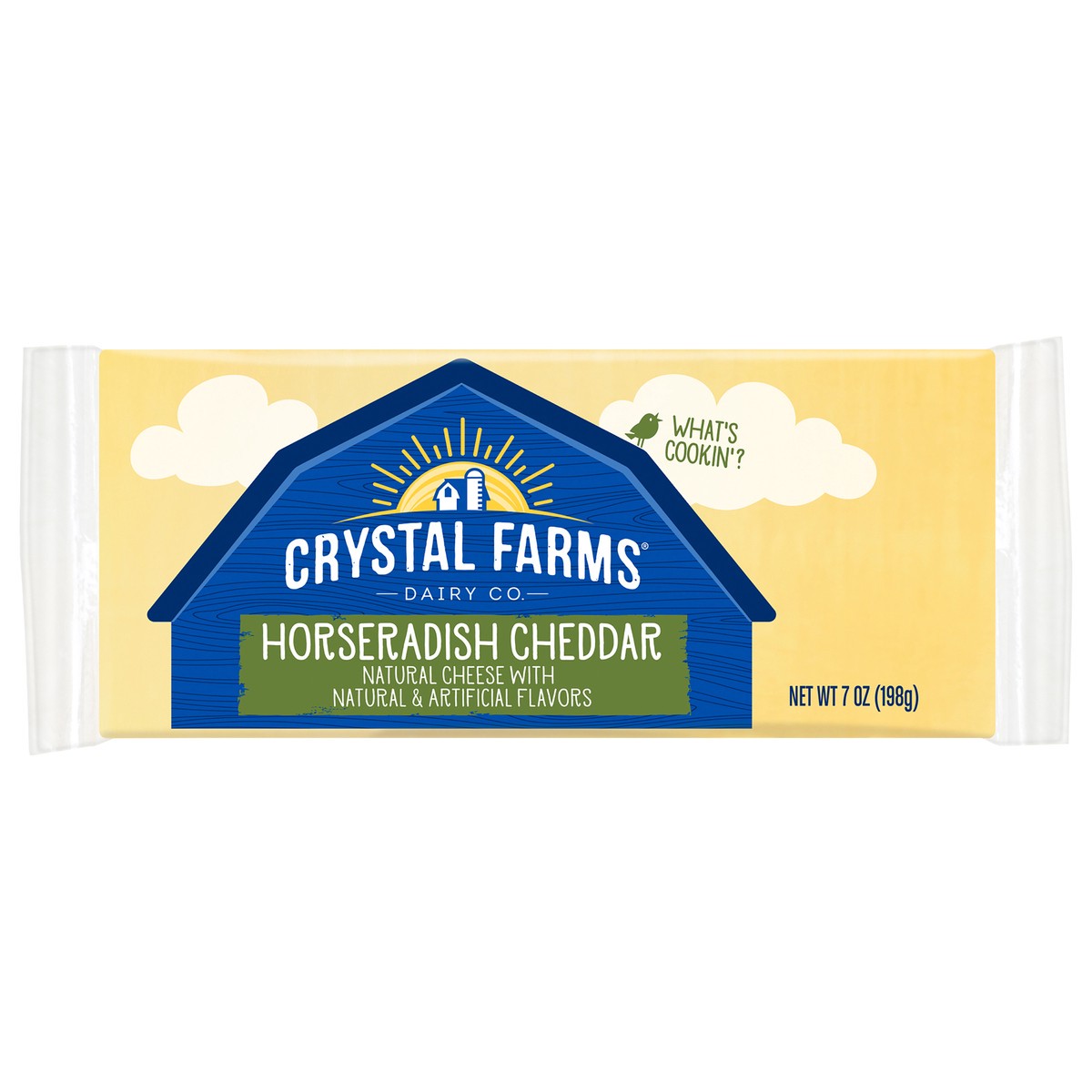 slide 1 of 6, Crystal Farms Cheese, 7 oz