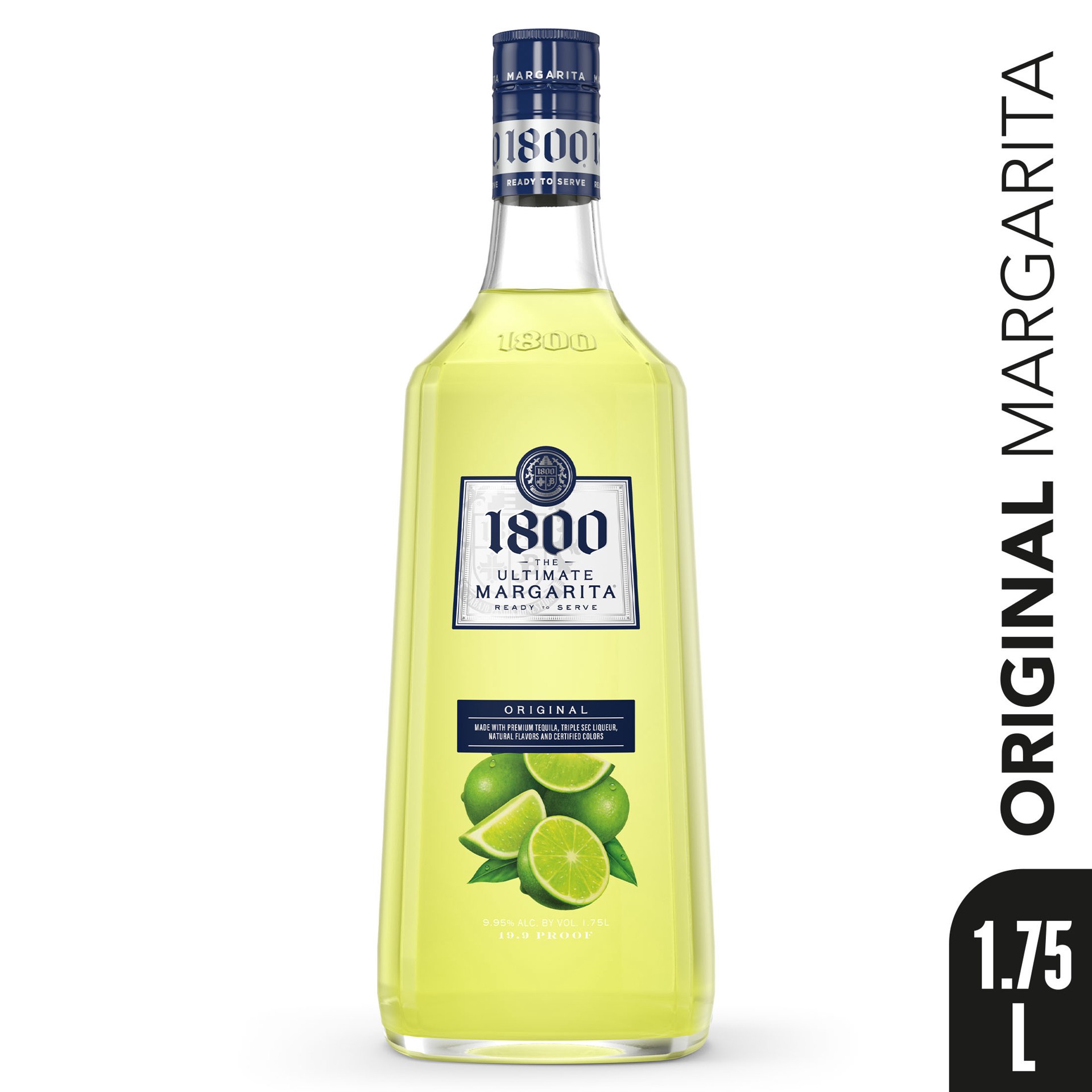 slide 1 of 10, 1800 The Ultimate Margarita Original Ready to Drink Cocktail (1.75 L), 1.75 liter