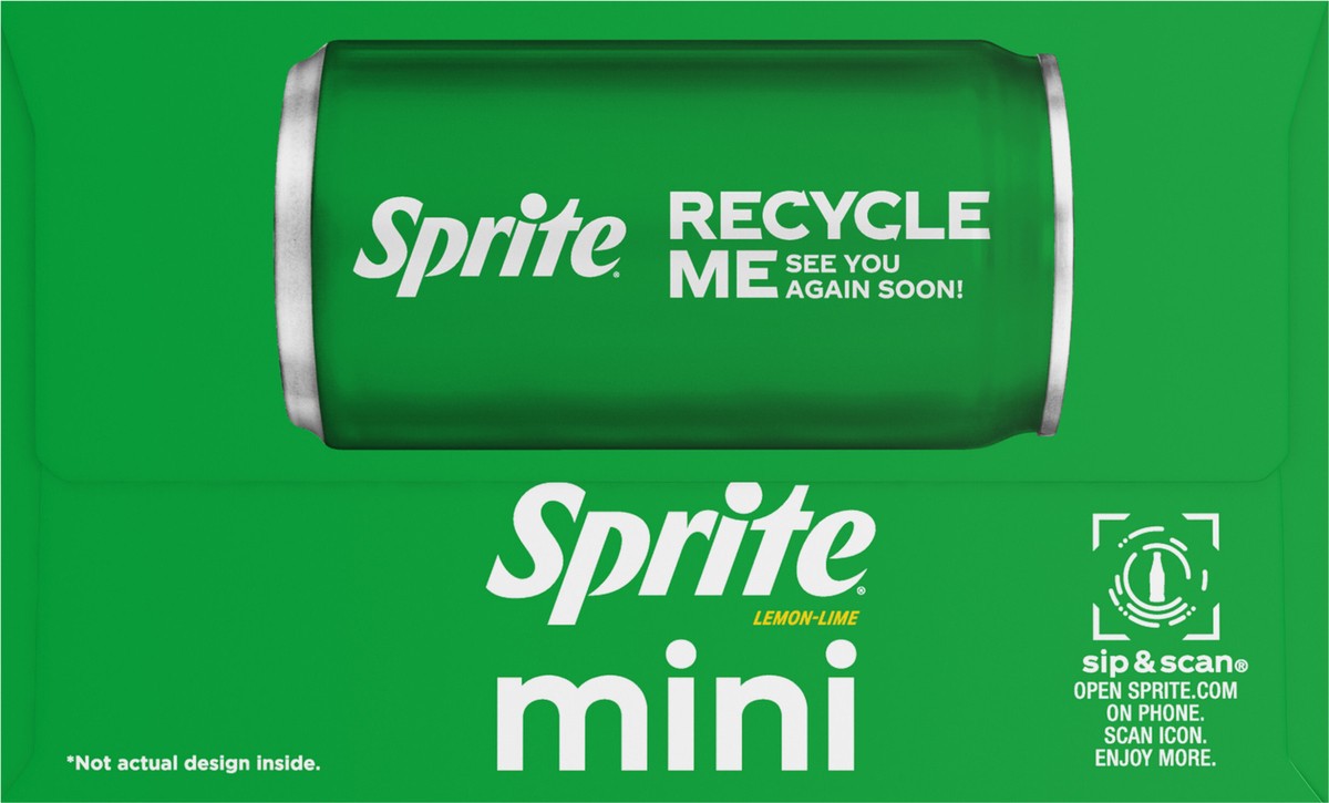 slide 9 of 9, Sprite Cans, 7.5 fl oz, 15 Pack, 15 ct