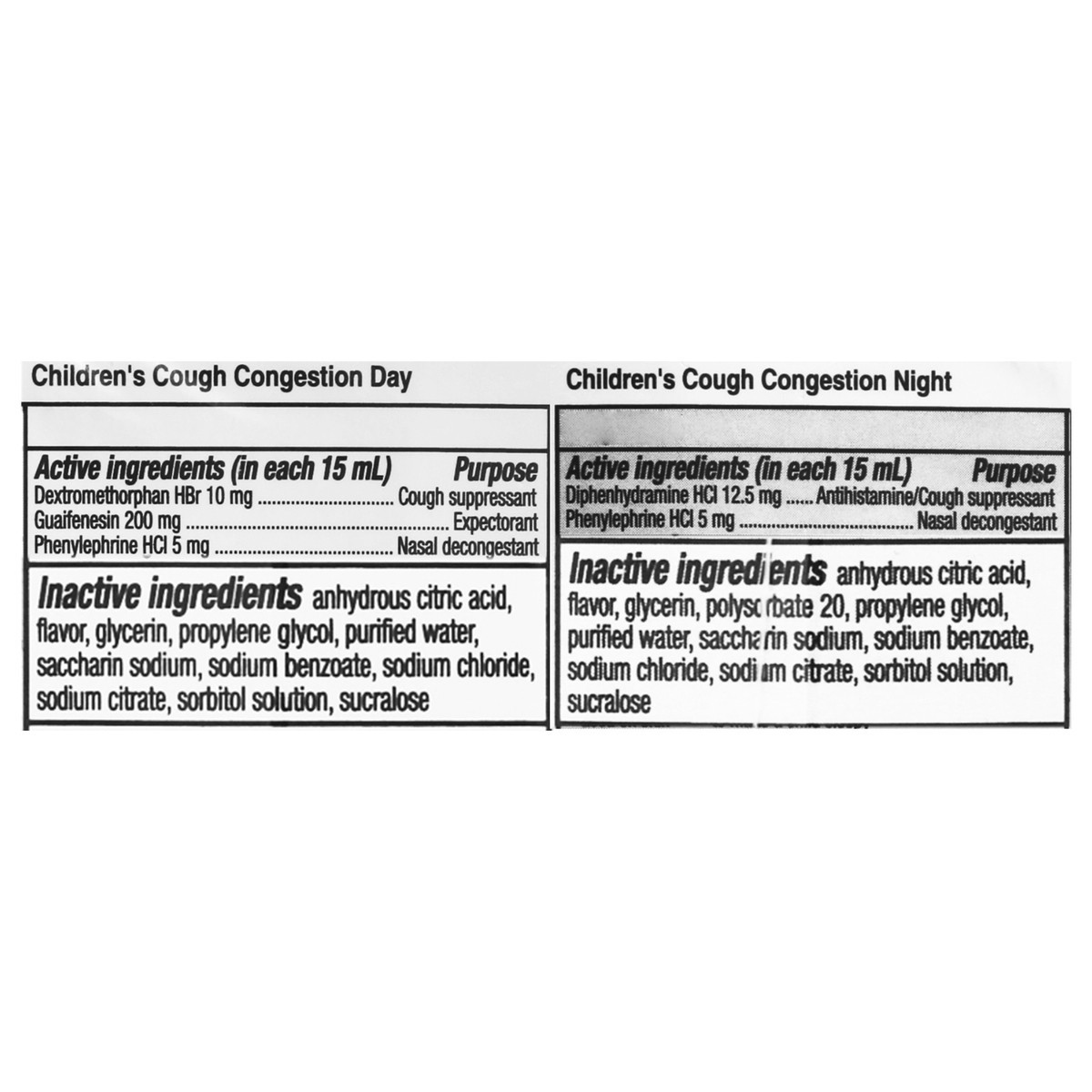 slide 9 of 11, Vicks Day & Night Pack Children's Cough Congestion 2-6 fl oz Bottles, 2 ct