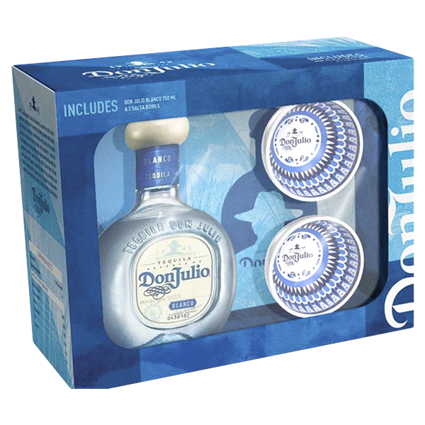 slide 1 of 1, Don Julio Blanco Tequila Gift Set, 750 ml