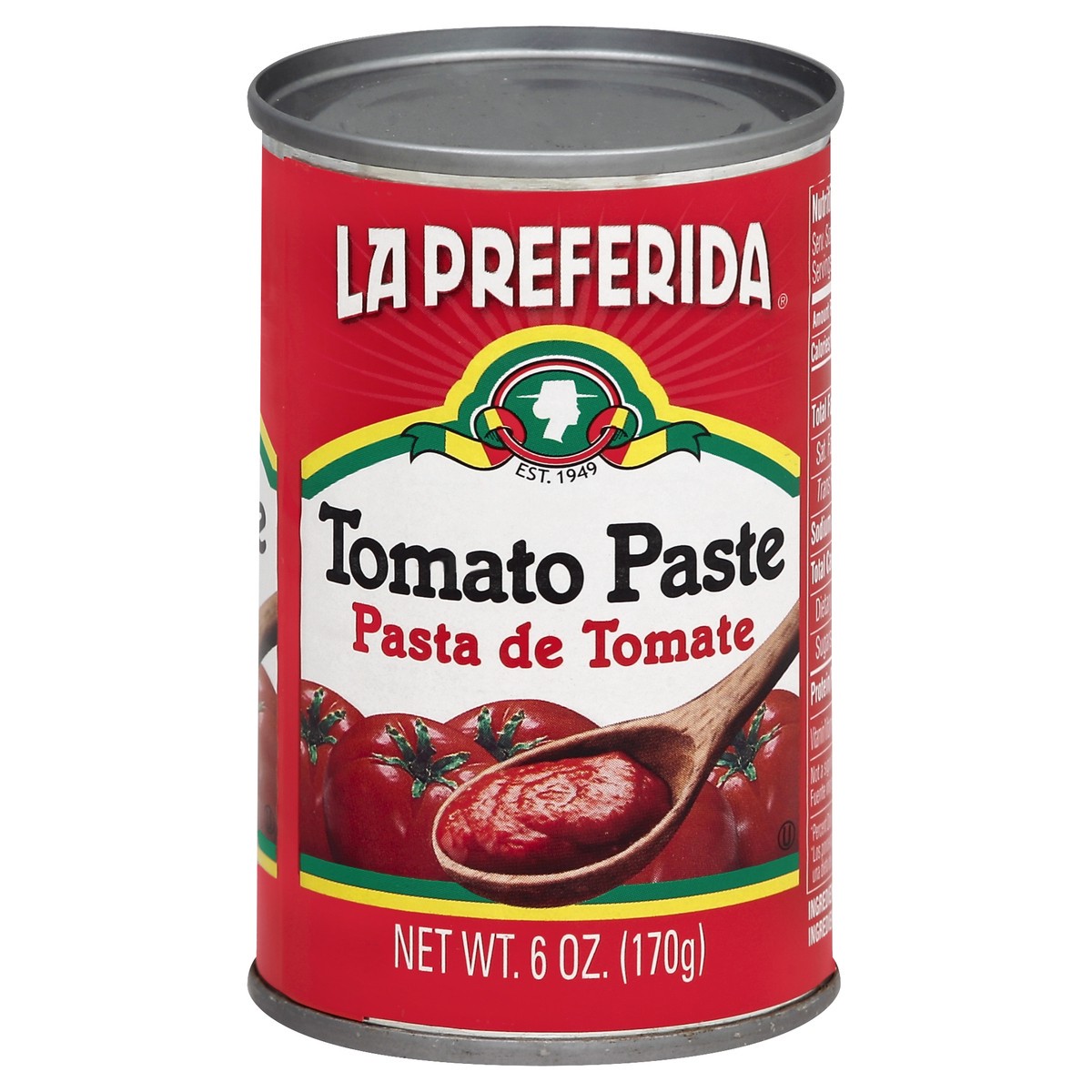 slide 2 of 2, La Preferida Tomato Paste 6 oz, 6 oz