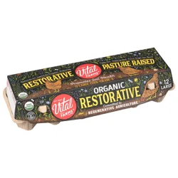 Vital Farms Organic Restorative Grade A Large Eggs, 12 ct