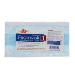 Hom Works 3 Ply Procedural Disposable Adult Face Mask