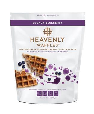 slide 1 of 1, Heavenly Waffle Blueberry Waffle/pancake Mix, 13.5 bag