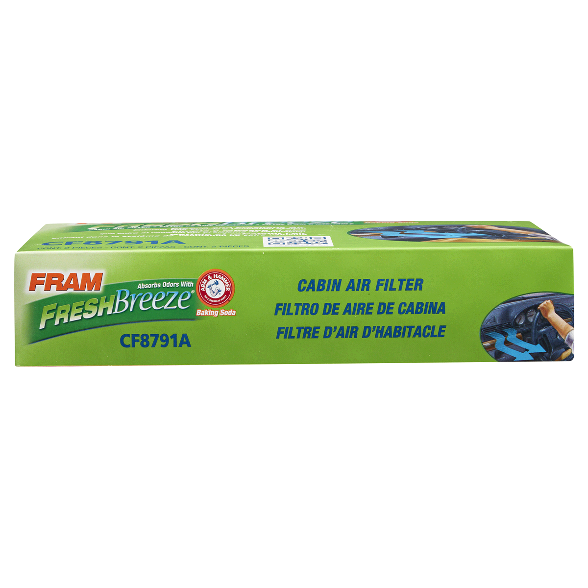 slide 6 of 6, Fram Fresh Breeze Cabin Air Filter CF8791A, 1 ct