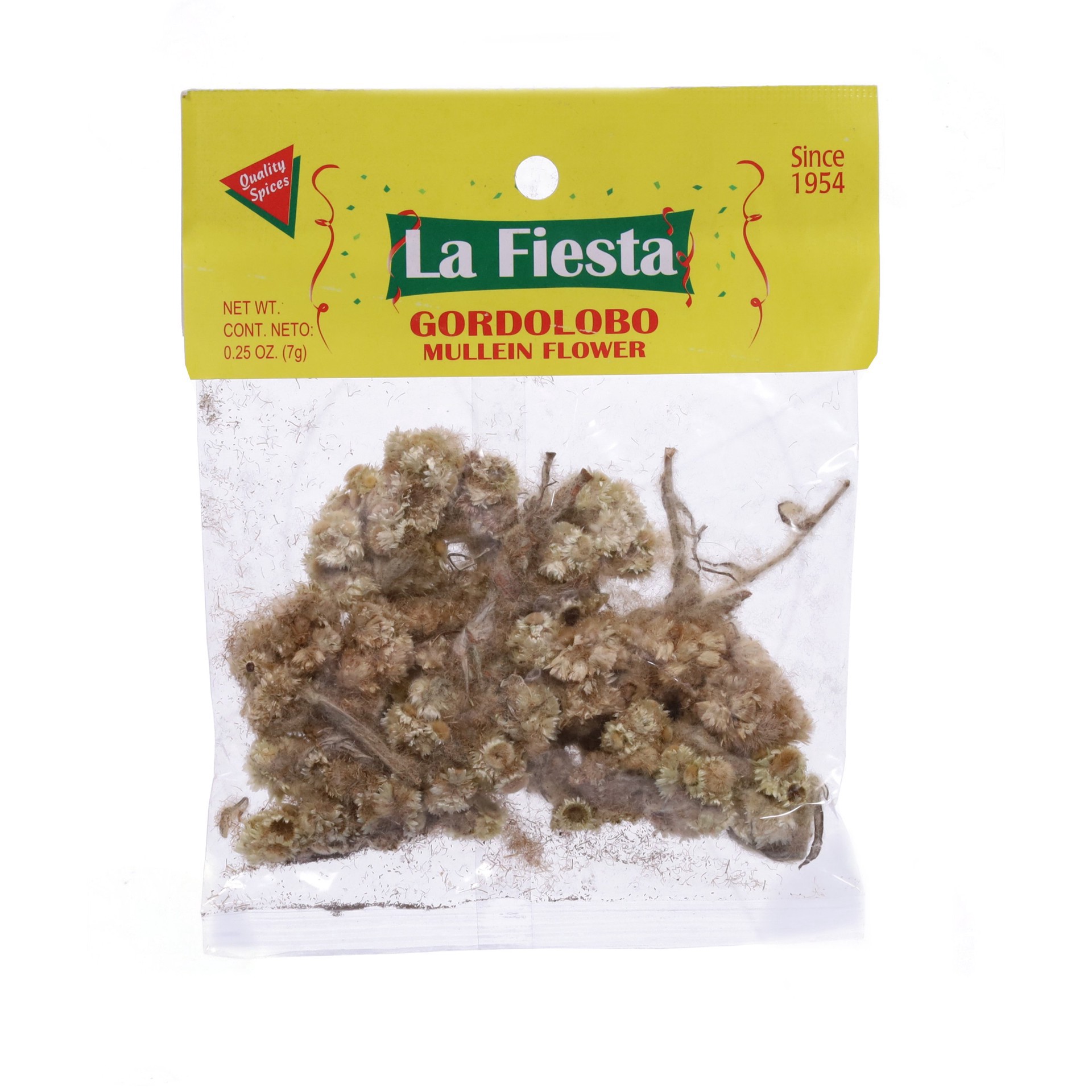 slide 1 of 1, La Fiesta Mullein Flower, 0.25 oz