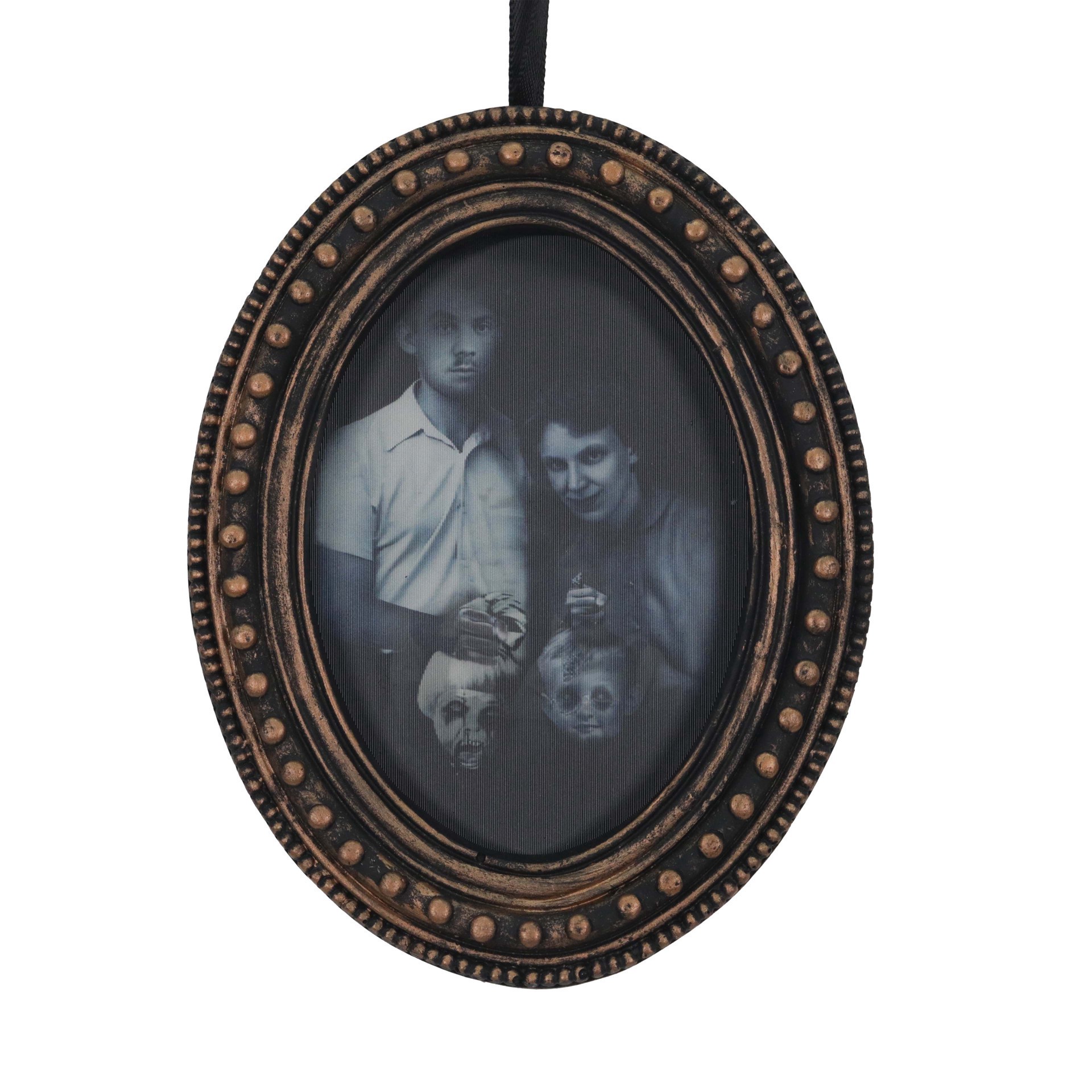 slide 3 of 3, 5" Creepy Family Lenticular Frame By Ashland, 5 in