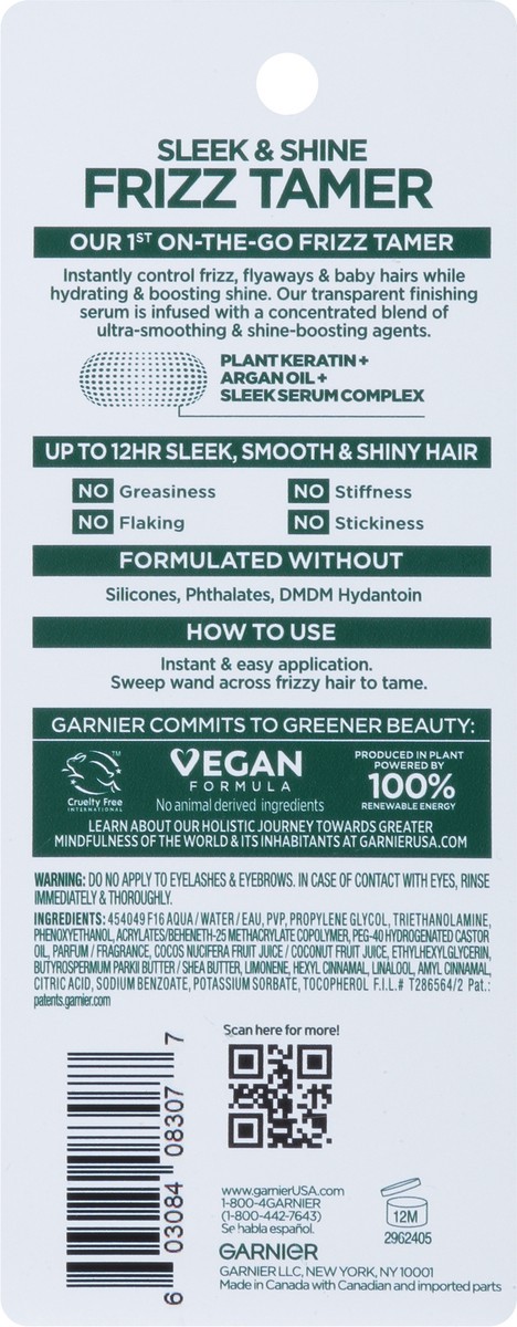 slide 8 of 9, Garnier Sleek & Shine Frizz Tamer 1 ea, 1 ct