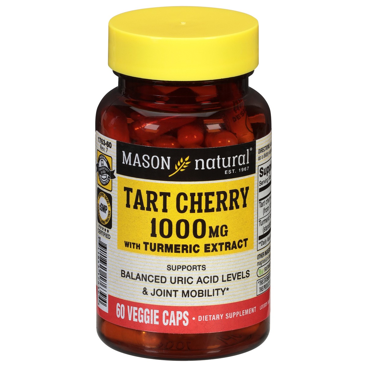 slide 4 of 14, Mason Natural Tart Cherry, 60 ct